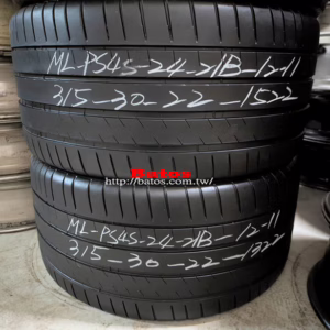 315/30-22 米其林 優質二手輪胎【請仔細詳閱商品說明】