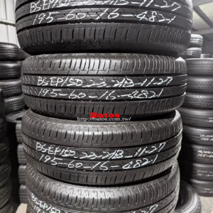 195/60-16 普利司通 優質二手輪胎【請仔細詳閱商品說明】