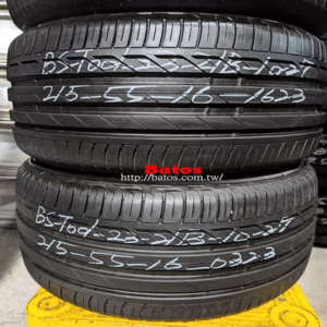 215/55-16 普利司通 優質二手輪胎【請仔細詳閱商品說明】