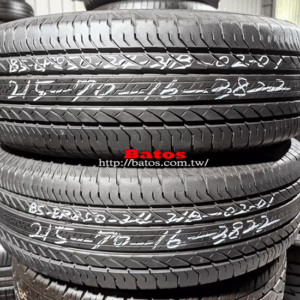215/70-16 普利司通 優質二手輪胎【請仔細詳閱商品說明】