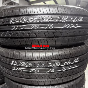215/70-16 建大 優質二手輪胎【請仔細詳閱商品說明】