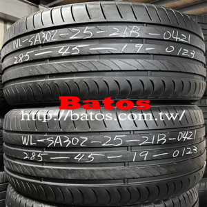 285/45-19 萬力 優質二手輪胎【請仔細詳閱商品說明】