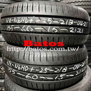 155/60-15 尼克森 優質二手輪胎【請仔細詳閱商品說明】