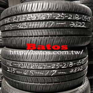 215/45-17 韓泰 優質二手輪胎【請仔細詳閱商品說明】