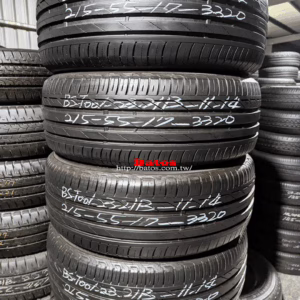 215/55-17 普利司通 優質二手輪胎【請仔細詳閱商品說明】