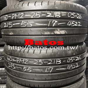215/55-17 固特異 優質二手輪胎【請仔細詳閱商品說明】