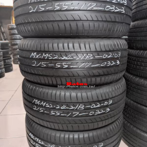 215/55-17 瑪吉斯 優質二手輪胎【請仔細詳閱商品說明】
