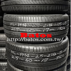 215/60-17 米其林 優質二手輪胎【請仔細詳閱商品說明】