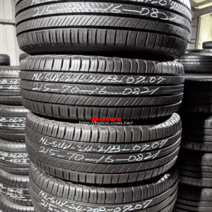 215/70-16 米其林 優質二手輪胎【請仔細詳閱商品說明】