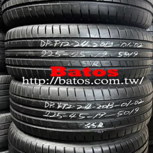 225/45-19 登祿普 優質二手輪胎【請仔細詳閱商品說明】