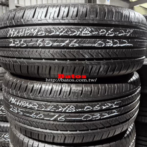 235/60-16 瑪吉斯 優質二手輪胎【請仔細詳閱商品說明】