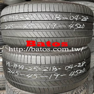245/45-19 米其林 優質二手輪胎【請仔細詳閱商品說明】