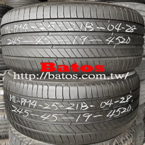245/45-19 米其林 優質二手輪胎【請仔細詳閱商品說明】