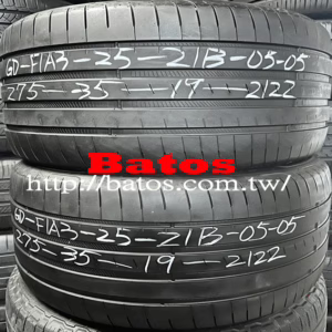 275/35-19 固特異 優質二手輪胎【請仔細詳閱商品說明】