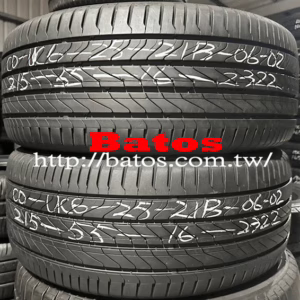 215/55-16 馬牌 優質二手輪胎【請仔細詳閱商品說明】