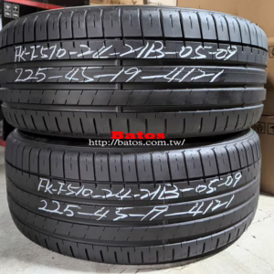 225/45-19 飛隼 優質二手輪胎【請仔細詳閱商品說明】