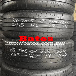 235/40-19 普利司通 優質二手輪胎【請仔細詳閱商品說明】