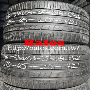 275/45-20 韓泰 優質二手輪胎【請仔細詳閱商品說明】