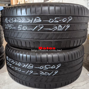 275/50-19 米其林 優質二手輪胎【請仔細詳閱商品說明】