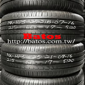 215/60-17 瑪吉斯 優質二手輪胎【請仔細詳閱商品說明】