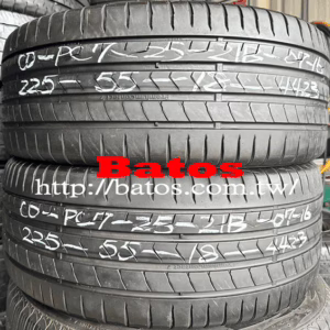 225/55-18 馬牌 優質二手輪胎【請仔細詳閱商品說明】