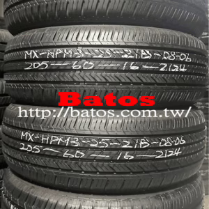 205/60-16 瑪吉斯 優質二手輪胎【請仔細詳閱商品說明】