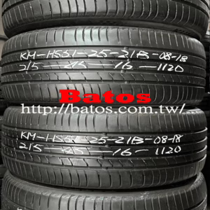 215/45-16 錦湖 優質二手輪胎【請仔細詳閱商品說明】