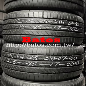 215/45-17 米其林 優質二手輪胎【請仔細詳閱商品說明】