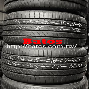 215/45-17 米其林 優質二手輪胎【請仔細詳閱商品說明】