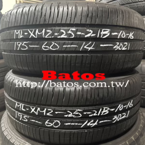 195/60-14 米其林 X2 優質二手輪胎【請仔細詳閱商品說明】