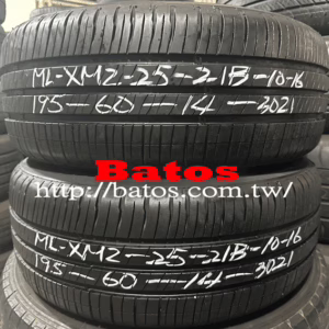 195/60-14 米其林 X2 優質二手輪胎【請仔細詳閱商品說明】