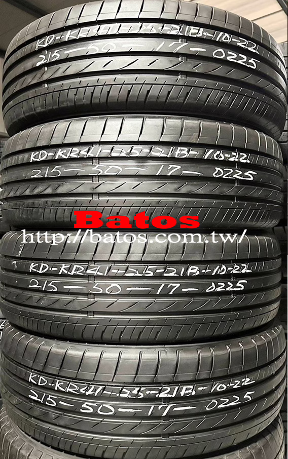 215/50-17 建大 X4 優質二手輪胎【請仔細詳閱商品說明】