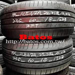 235/60-18 普利司通 X2 優質二手輪胎【請仔細詳閱商品說明】