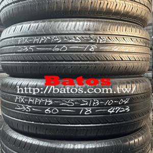 235/60-18 瑪吉斯 X4 優質二手輪胎【請仔細詳閱商品說明】