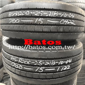 700-15C 普利司通 X2 優質二手輪胎【請仔細詳閱商品說明】