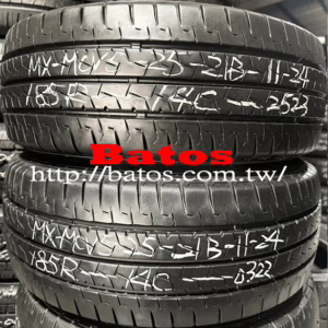 185-14C 瑪吉斯 X2 優質二手輪胎【請仔細詳閱商品說明】