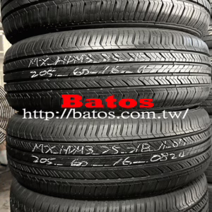 205/60-16 瑪吉斯 X4 優質二手輪胎【請仔細詳閱商品說明】