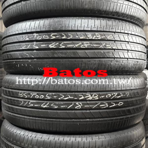 215/45-18 普利司通 X4 優質二手輪胎【請仔細詳閱商品說明】