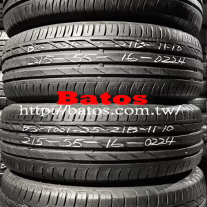 215/55-16 普利司通 X4 優質二手輪胎【請仔細詳閱商品說明】