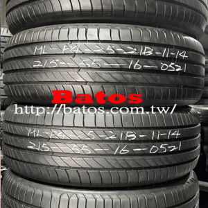 215/55-16 米其林 X4 優質二手輪胎【請仔細詳閱商品說明】