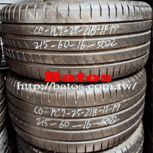 215/60-16 馬牌 X2 優質二手輪胎【請仔細詳閱商品說明】