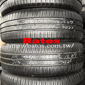 215/60-16 米其林 X4 優質二手輪胎【請仔細詳閱商品說明】