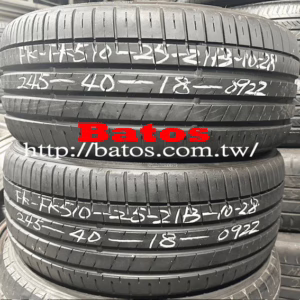 245/40-18 飛隼 X2 優質二手輪胎【請仔細詳閱商品說明】