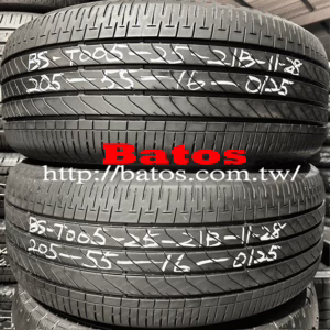 205/55-16 普利司通 X2 優質二手輪胎【請仔細詳閱商品說明】