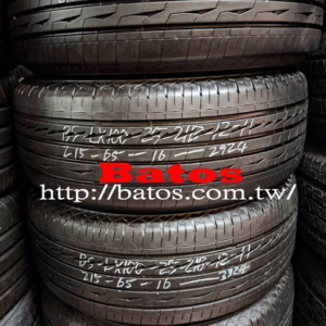 215/65-16 普利司通 X4 優質二手輪胎【請仔細詳閱商品說明】