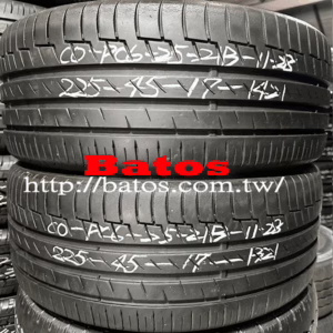 225/45-17 馬牌 X2 優質二手輪胎【請仔細詳閱商品說明】