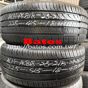 225/45-18 安路馳 X2 優質二手輪胎【請仔細詳閱商品說明】