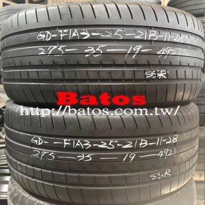 275/35-19 固特異 X2 優質二手輪胎【請仔細詳閱商品說明】