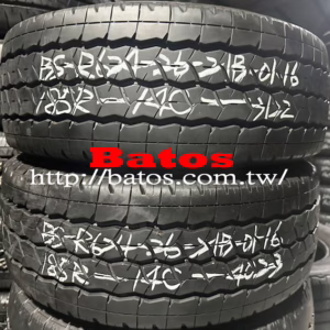 185-14C 普利司通 X2 優質二手輪胎【請仔細詳閱商品說明】