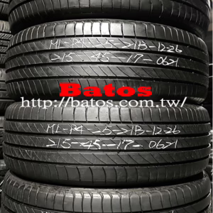 215/45-17 米其林 X4 優質二手輪胎【請仔細詳閱商品說明】